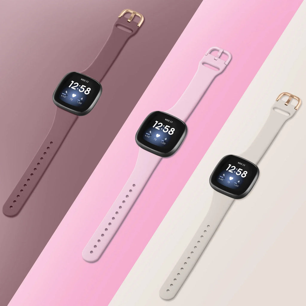Silicone Fitbit Versa & Sense Bands