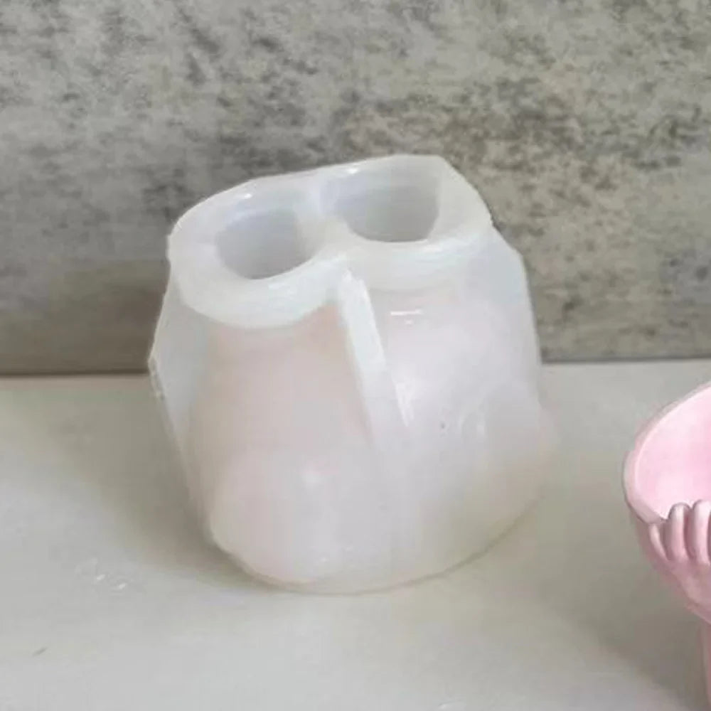 Easter Egg Cup Holders Mold DIY Drip Glue Gypsum Cement Silicone Mould Egg Jewelry Necklace Storage Tray Mold Home Decor Lootquake LLC