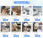 New Fashion Photochromic Myopia Glasses Vintage Rimless Square Women Men Anti Blue Light UV Sunglasses Optical Diopter Eyewear