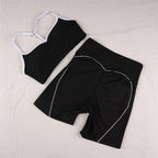 Vibrant Flex Gym Set: Colorful Sports Bra & Leggings