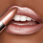 1PC  Metallic Lipstick Longlasting Glitter Lip Glaze  Waterproof Moisturize Red Luminous liptint Shimmer Shiny Lipgloss Makeup