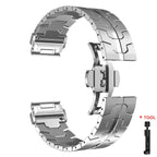 Garmin QuickFit Stainless Steel Strap - Elegant and Durable