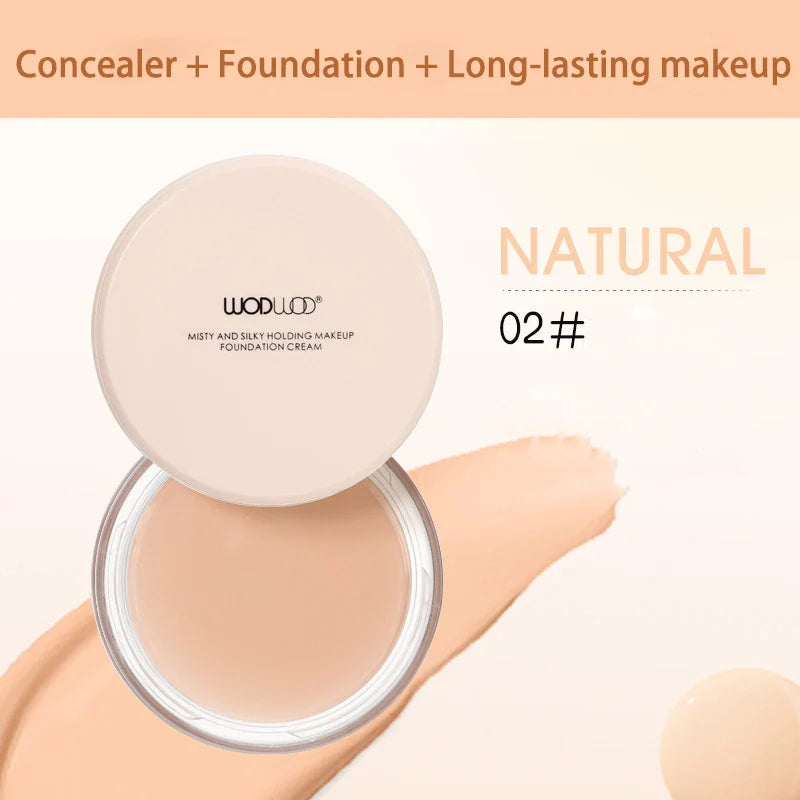 Mousse Foundation Cream Cushion Compact Moisturizing lasting Waterproofing Concealer High Coverage Foundation Korean Makeup Base Lootquake LLC