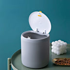 Mini Trash Can Waste Bins Desktop Garbage Basket Home Table Plastic Trash Can Office Supplies Dustbins Sundries Barrel Box Lootquake LLC