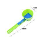 Creative Protein Powder Sliding Spoon Funnel Preparation for Protein Powder Coffee Sports Drinks Portable Home Kitchen Gadgets