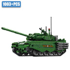 Military WW2 MOC Leopard 2A7 Army Main Battle Tank Soldiers Building Blocks Bricks M1 T90M Tank Set For Children Boys Gifts Lootquake LLC