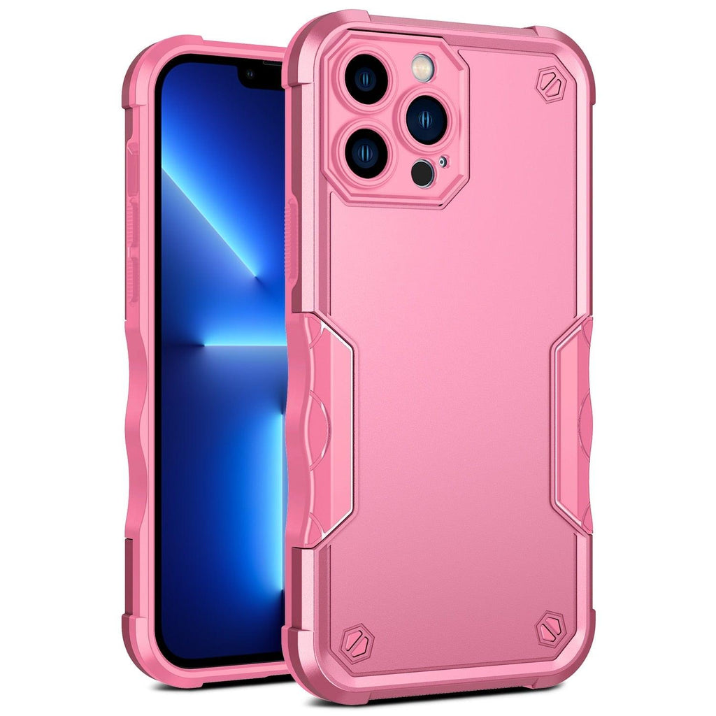 Light-Armor Shockproof Case For iPhone 14 Pro Max 13 Pro Max Mini 12 Max Cover Ultra-thin Mobile Case Ultra Slim Soft Silicone Cover iphone Case Compatible with iPhone 12 Pro Case Stevvex
