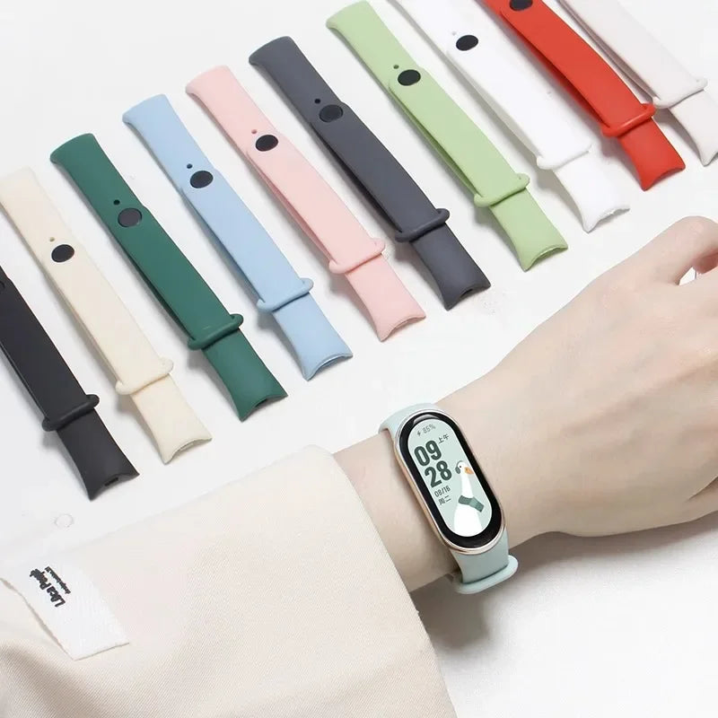 Sport Watchbands For Xiaomi Mi band 8-9 NFC Replacement miband9/8 silicone Bracelet waterproof Strap smart mi band 9 Accessories Lootquake LLC