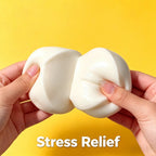 Milk Cake Squeeze Taba Soft Toy, Cute Milky White Squeeze Toy, Finger Toy, Stress Relief Toy, Soft Girl Birthday Gift Toy