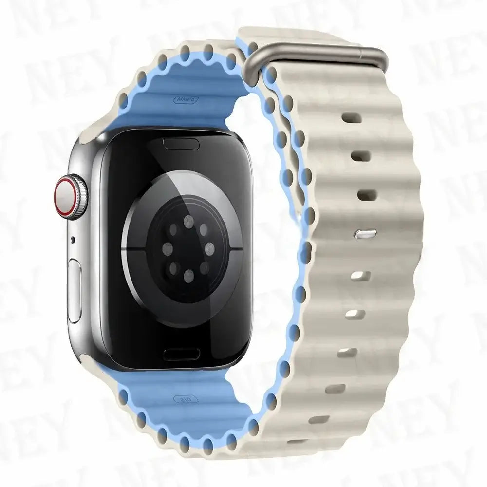 Apple Watch Silicone Strap - Soft Flexible Comfortable Fit - SJB-DIAMOND ELITES