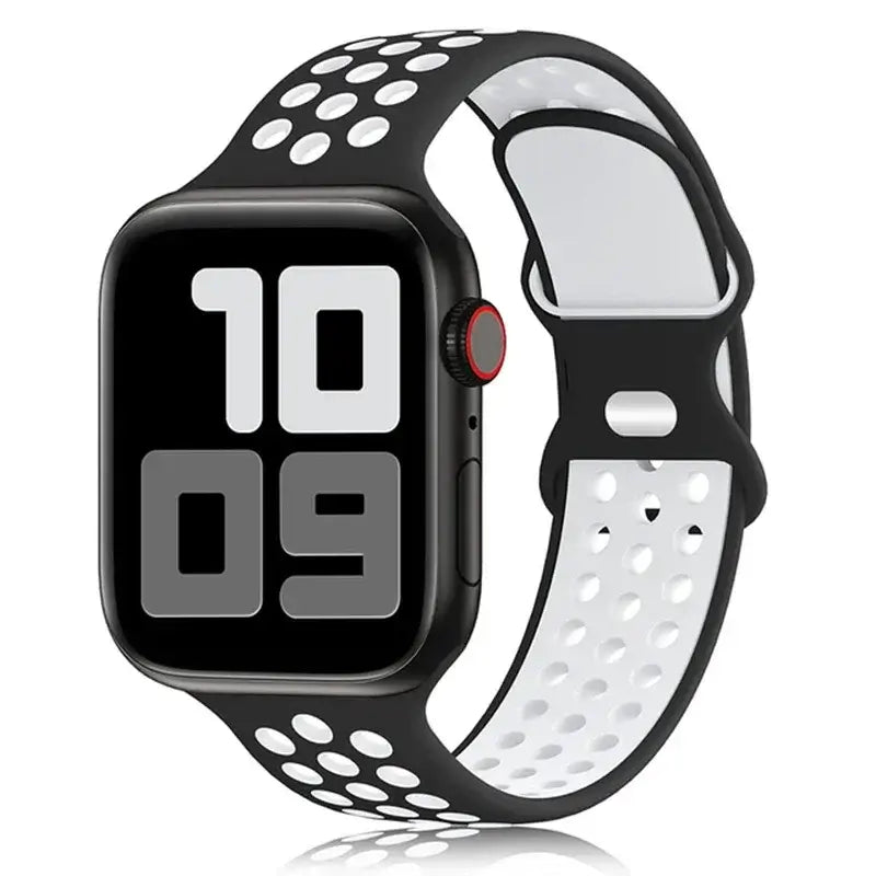 Apple Watch Silicone Band - Soft Breathable Design - SJB-DIAMOND ELITES