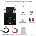 LPG Propane Gas Tankless Water Heater 6L Outdoor Camping Instant Heating Bath With Shower Head Hot Water Heater Car Truck Tent Lootquake LLC