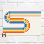 Abstract Pride Art Canvas Print Wall Decor LGBT Home Art Pi-Mart