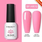 BORN PRETTY 10ml Reflective Glitter Gel Nail Polish Carat Mirage Sparkling Color Shine UV LED Soak Off Semi-Permanant Varnish Lootquake LLC