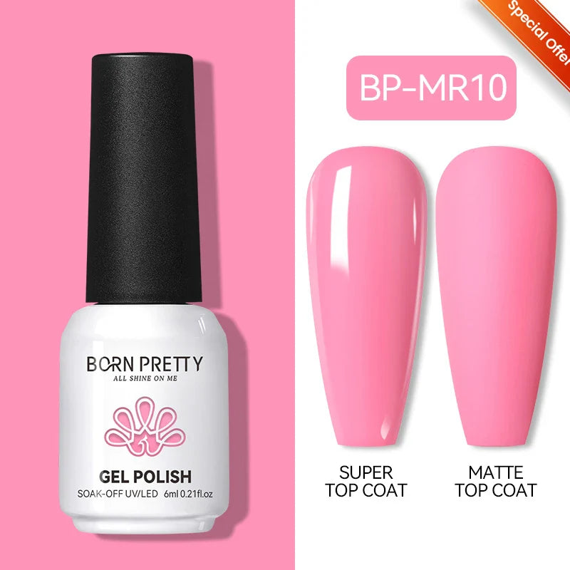BORN PRETTY 10ml Reflective Glitter Gel Nail Polish Carat Mirage Sparkling Color Shine UV LED Soak Off Semi-Permanant Varnish Lootquake LLC