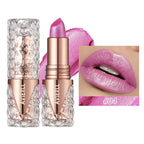 Fine Glitter lipstick, Quicksand Gold Lipstick, Moisturizing Silky Mermaid Girl Pink, Long-Lasting Waterproof Grapefruit Orange Lootquake LLC