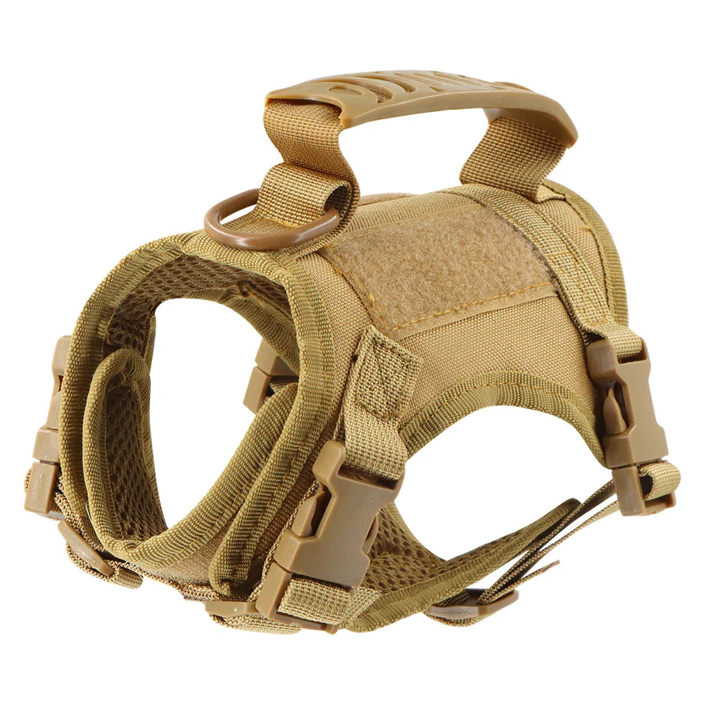 Tactical Cat Harness with 2 Patches Stickers Vest Harnesses THRIXINE