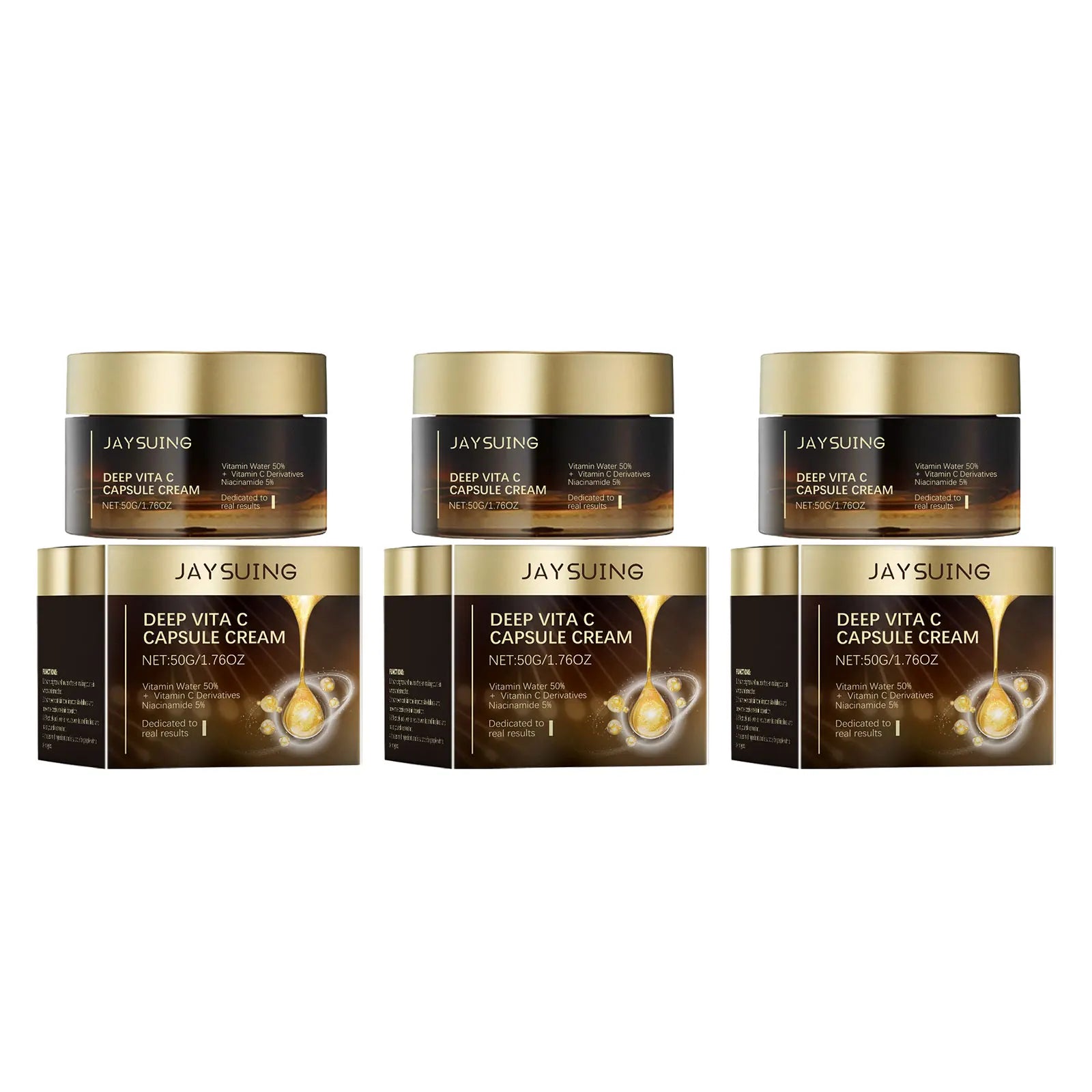 Vitamin C Facial Cream Brightening Lightening Improve Dullness Anti-Wrinkle Firming Moisturizing Hydrating Nicotinamide Skincare