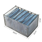 Fabric Underwear Bra Storage Box Underwear Sorting Box Panty Socks Compartment Storage Box Drawer Organizer Home Storage
