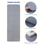 Foldable Yoga Mats Are Suitable for Travel Non-slip, Eco-friendly, Lightweight - SJB-DIAMOND ELITES