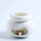 3 in 1 Candle heating holder Ceramics Essential Oil incense Burner Big Capacity Aromatherapy Oil Lamp Candlestick Home Fragrance Lootquake LLC
