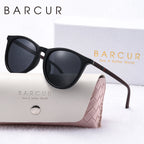 BARCUR Pink Fashion Round Sunglasses for Women – Polarized Comfortable UV400 Mirror Lense Lightweight PC Frame for Summer Travel Vacation & Holiday – Trendy Girls’ Gift Idea with Sweet Style