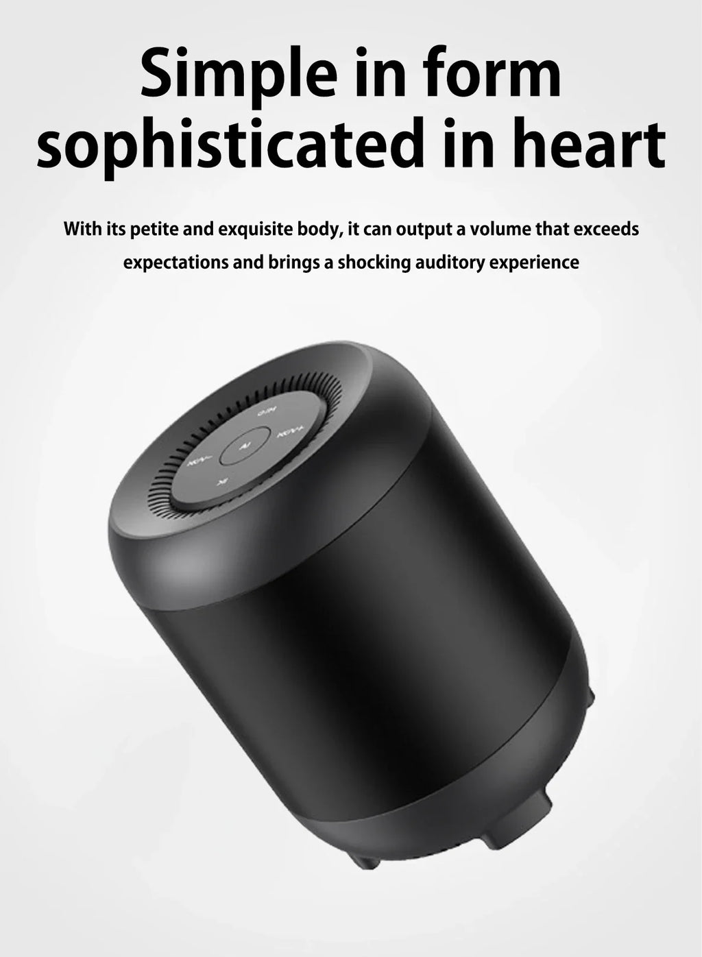 Wireless Bluetooth Speaker AI Intelligent Artificial Voice Control Insert Card Small Audio Mobile Phone Computer Desktop Lootquake LLC