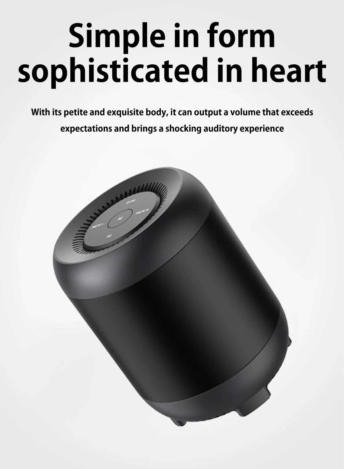 Wireless Bluetooth Speaker AI Intelligent Artificial Voice Control Insert Card Small Audio Mobile Phone Computer Desktop Lootquake LLC