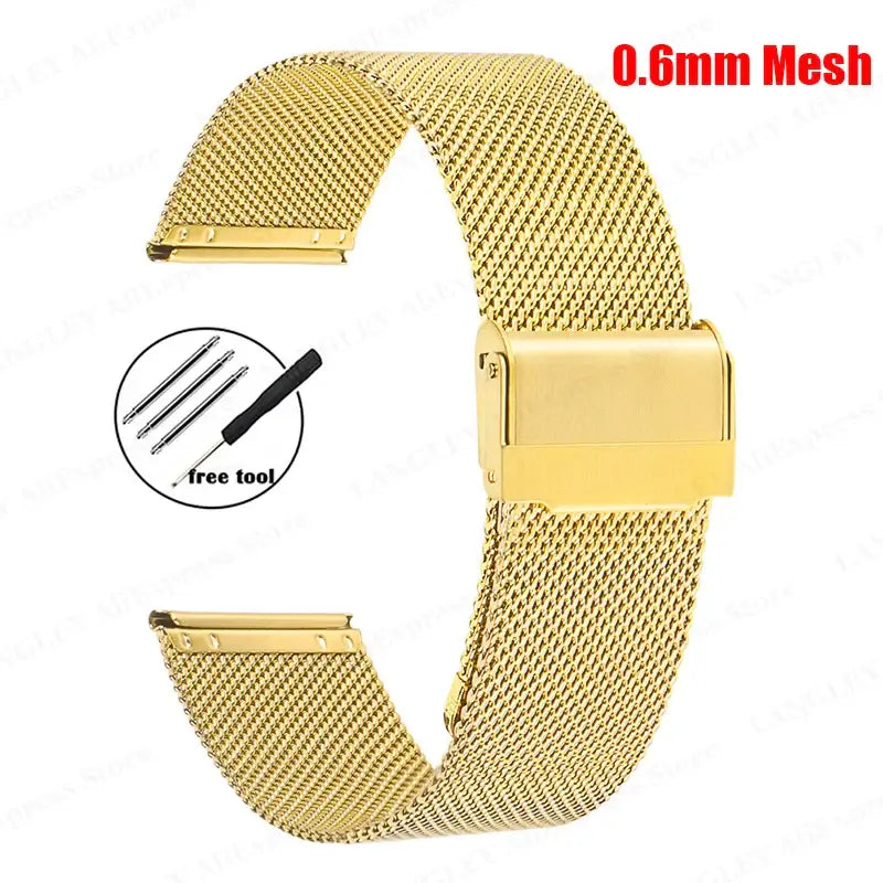 Suunto Milanese Mesh Band - Chic Metallic Design - SJB-DIAMOND ELITES