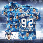 2025 Custom Photo Face Name Hawaiian Shirt Personalized Diy Text Beach Shirt Gift Mens Designer Shirts Customize Club Jersey Lootquake LLC