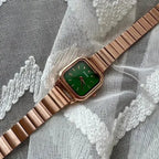 2024 Hot Brand Stainless Steel Strap Watch Women Luxury Gift Quartz Wristwatch Student Fashion Simple Square Quartz Watches