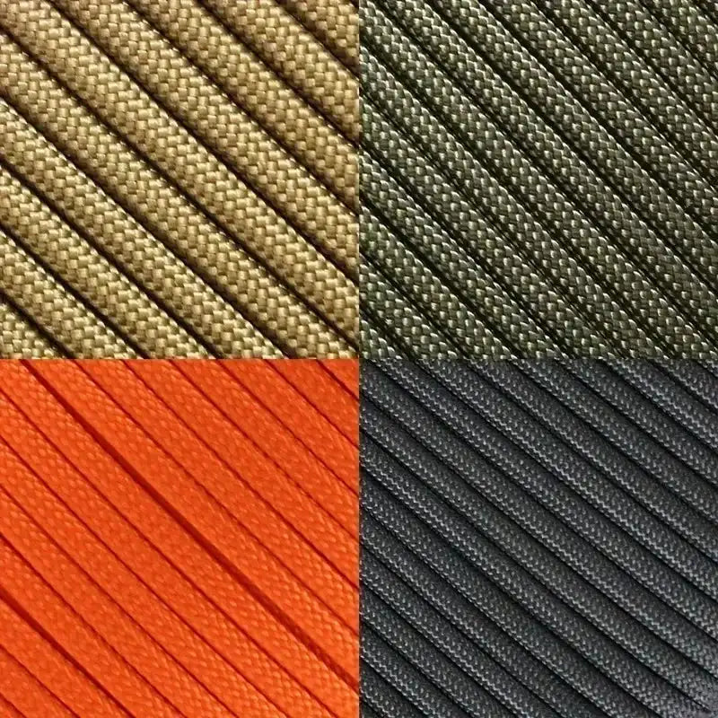 7 Cores 550 Paracord Cord 3 8 16 M Dia.4mm For Outdoor Camping Survival Lanyard Parachute Rope Hiking Tent Accessories