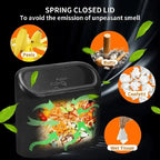 Car Trash Bin Hanging Vehicle Garbage Dust Case Storage Box Plastic Pressing Square Trash Can Type Auto Car Supplies Lootquake LLC