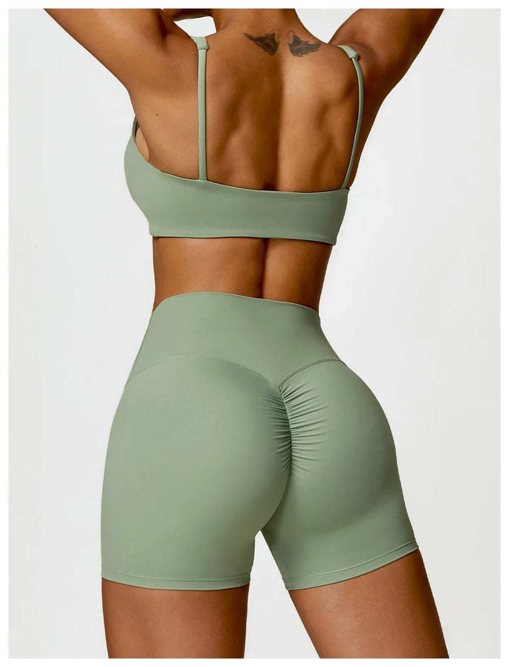 ElevateFit 2-Piece Yoga Ensemble: Comfort Meets Style THRIXINE
