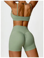ElevateFit 2-Piece Yoga Ensemble: Comfort Meets Style THRIXINE