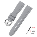 Amazfit Silicone Watch Band Curved End Waterproof Comfort Fit