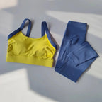 ZenFlex 2PC Women's Yoga Set: Bra & Leggings Duo THRIXINE