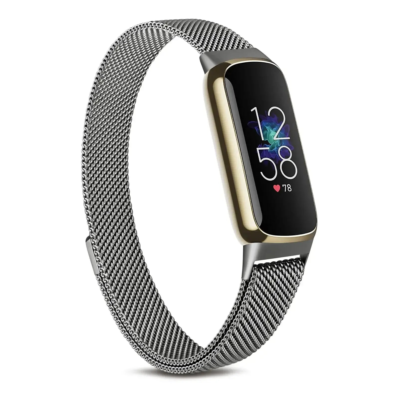 Fitbit Luxe Steel Magnetic Band - Elegant Mesh Design - SJB-DIAMOND ELITES