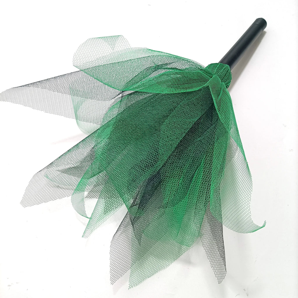 Girl's Halloween Witch Costume Set for Cosplay Parties Includes Breathable Soft Lining Skirt Broom Hat for Children