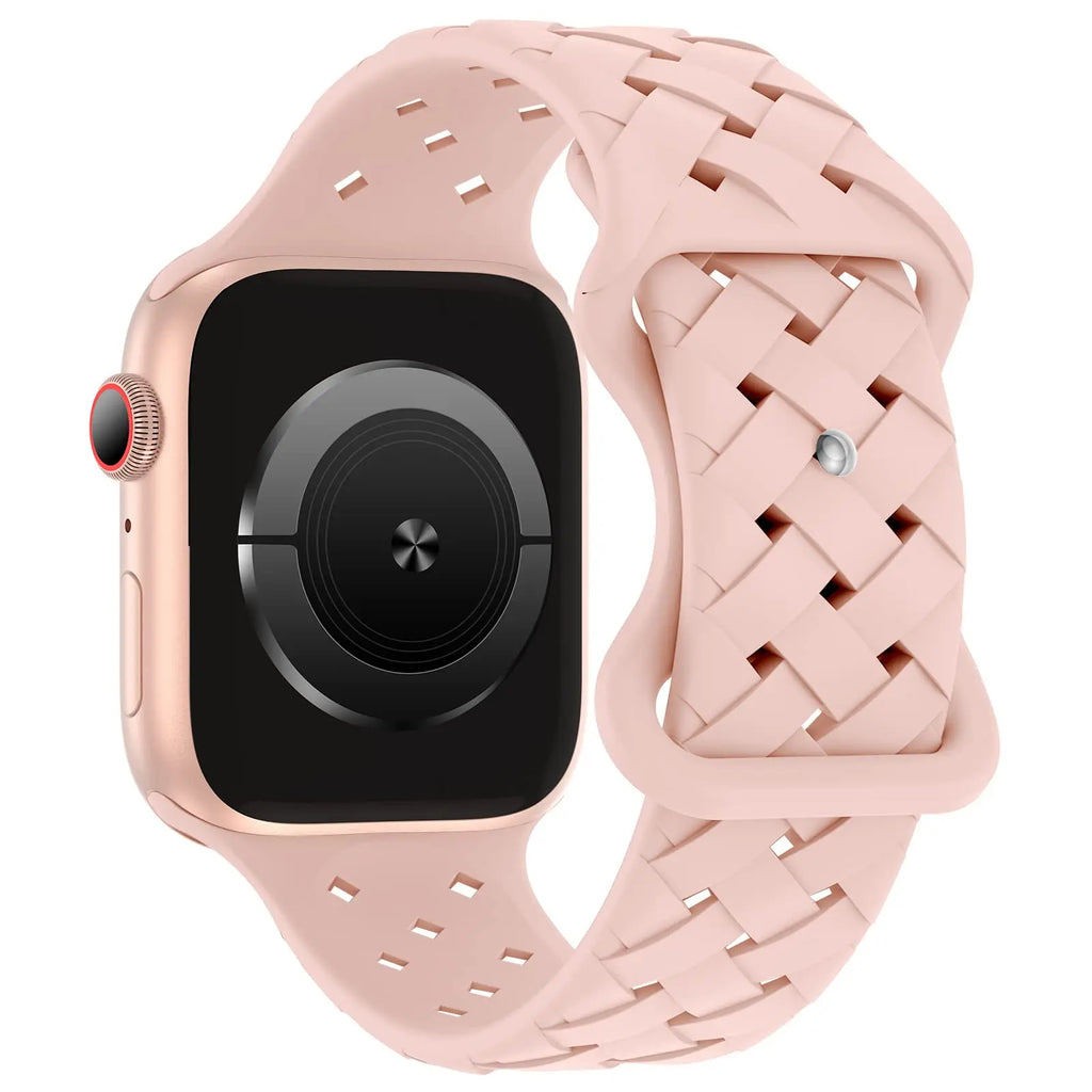 Apple Watch Silicone Strap - Sporty, Breathable, Durable