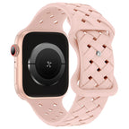 Apple Watch Silicone Strap - Sporty, Breathable, Durable