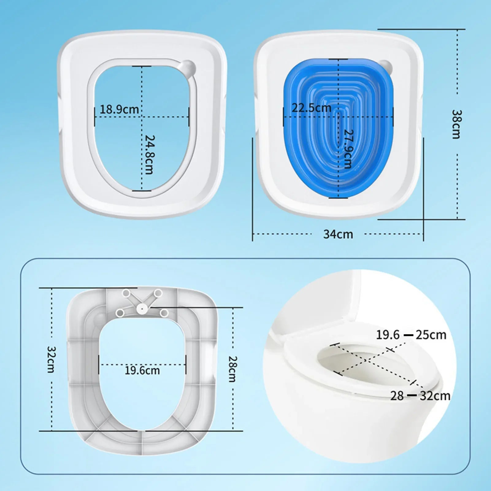 Cat Toilet Training Kit Universal Reusable Environmentally Friendly Cat Toilet Trainer for Pet Cleaning Lootquake LLC