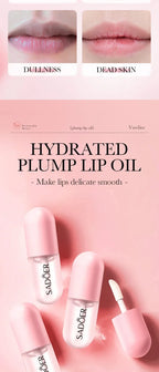 Lip Plumping Essential Oil Instant Sexy Lip Care Nourishing Antiwrinkle Moisturising Ultimate Plumping Lip Gloss Serum Cosmetics Lootquake LLC
