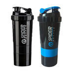 3 Layers Shaker Protein Bottle Powder Shake Cup Water Bottle Plastic Mixing Cup Body Building Exercise Bottle Lootquake LLC