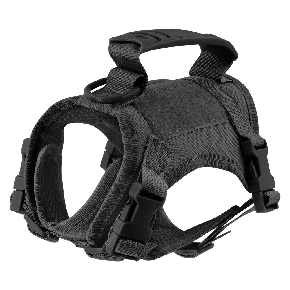 Tactical Cat Harness with 2 Patches Stickers Vest Harnesses THRIXINE