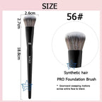 70 Pro Big Foundation Brush Cream Foundation Makeup Brush Chubby Professional Synthetic Hair Face Contour Foundation Makeup Tool Lootquake LLC