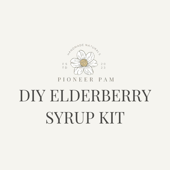 DIY Elderberry Syrup Kit Pioneer Pam