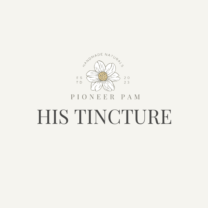 HIS Tincture: Testosterone Support Pioneer Pam