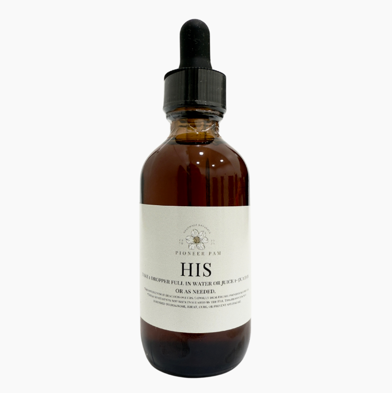 HIS Tincture: Testosterone Support Pioneer Pam