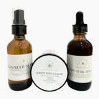 Sleepy Time Combo: Sleepy Time Tincture, Sleepy Time Tallow, Magnesium Spray Pioneer Pam